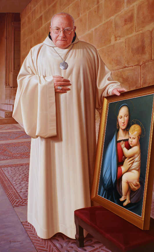 Retrado de Fr. Jesús Marrodán de Cándido Pérez Palma